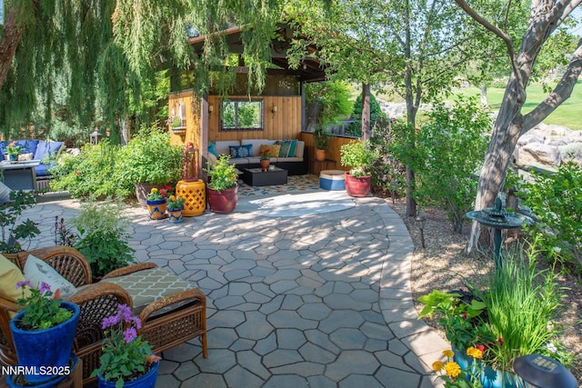 2061 Mountain Vista Way, Reno, NV 89519 - view of patio featuring an outdoor living space