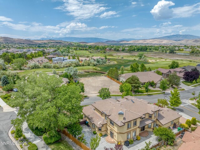 6752 Eagle Wing Cir, Sparks, NV 89436 - aerial perspective of suburban area featuring a mountain backdrop