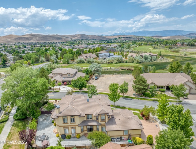 6752 Eagle Wing Cir, Sparks, NV 89436 - aerial view of residential area with a mountain backdrop