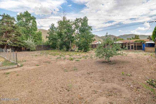 3830 Avocet Ct, Reno, NV 89508 - view of yard featuring a mountain view