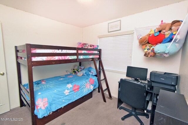 17711 Casita Ct, Reno, NV 89508 - carpeted bedroom featuring a desk and baseboards