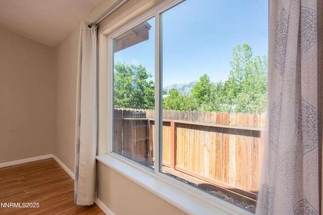 804 Bluerock Rd, Gardnerville, NV 89460 - unfurnished sunroom with a mountain view