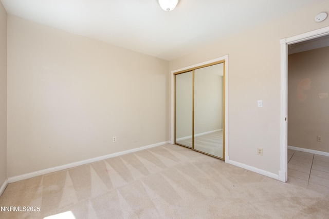 804 Bluerock Rd, Gardnerville, NV 89460 - unfurnished bedroom with light colored carpet and a closet