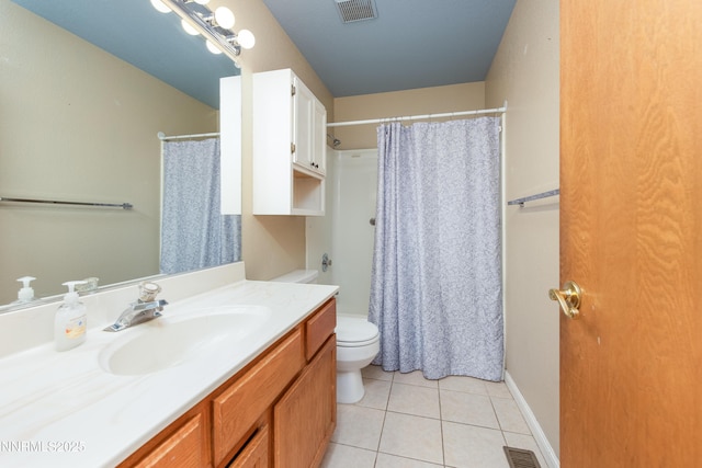 804 Bluerock Rd, Gardnerville, NV 89460 - full bath featuring vanity, tile patterned flooring, and curtained shower