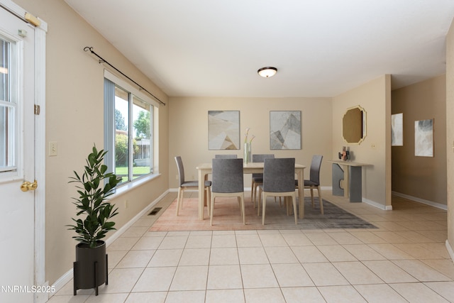804 Bluerock Rd, Gardnerville, NV 89460 - dining space with light tile patterned floors and baseboards
