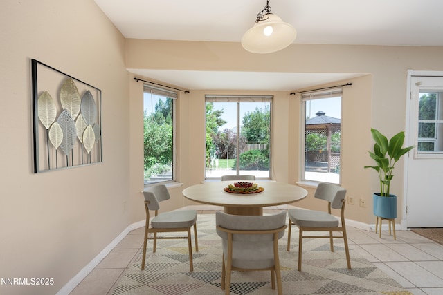 804 Bluerock Rd, Gardnerville, NV 89460 - dining area featuring light tile patterned floors and plenty of natural light