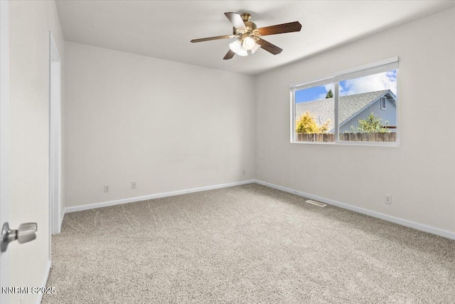 7250 Timber Ridge Ct, Reno, NV 89523 - carpeted spare room with a ceiling fan and baseboards