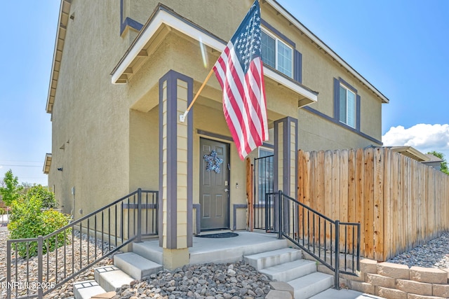 529 Autumn Breeze Cir, Reno, NV 89511 - property entrance featuring stucco siding