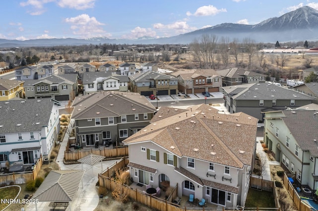 1248 Cinch Trl Unit 3, Gardnerville, NV 89410 - aerial view of residential area with a mountainous background