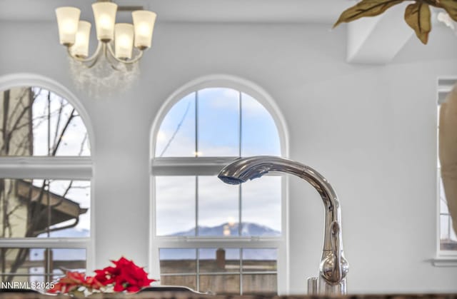 1248 Cinch Trl Unit 3, Gardnerville, NV 89410 - detailed view of a chandelier