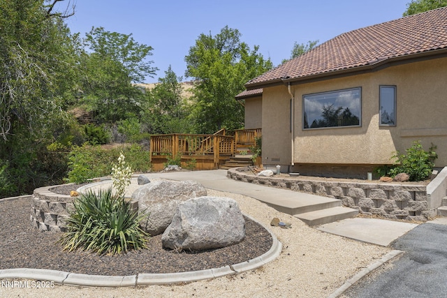 430 E Queen Way, Sparks, NV 89431 - view of patio / terrace with a wooden deck