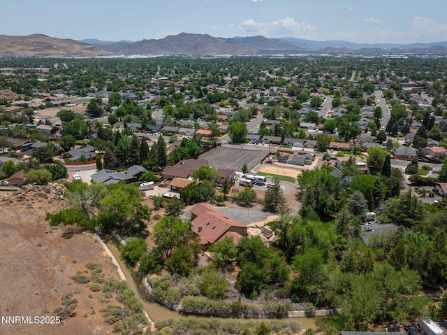 430 E Queen Way, Sparks, NV 89431 - aerial perspective of suburban area featuring a mountain backdrop
