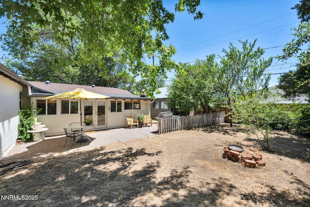 705 Elm St, Carson City, NV 89703 - view of yard with a patio area