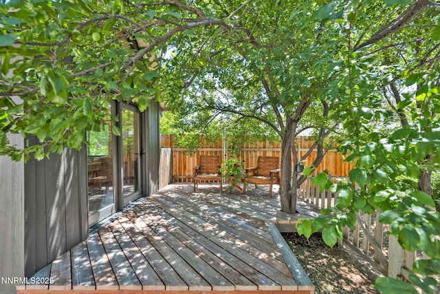 705 Elm St, Carson City, NV 89703 - deck with a fenced backyard