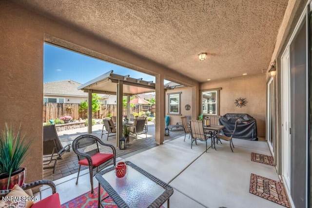 9800 Hafflinger Ln, Reno, NV 89521 - view of patio with outdoor dining area and area for grilling