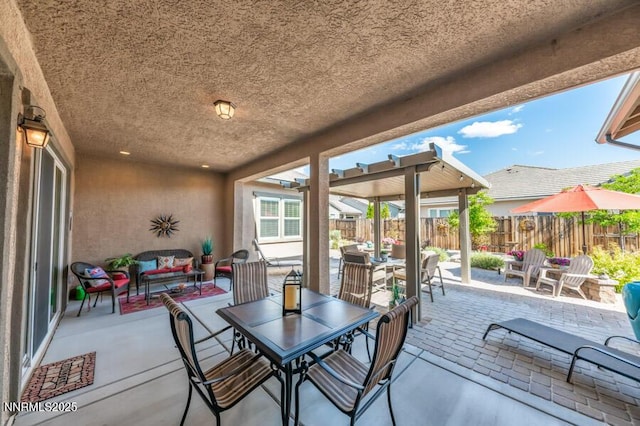 9800 Hafflinger Ln, Reno, NV 89521 - view of patio / terrace featuring outdoor lounge area and outdoor dining space