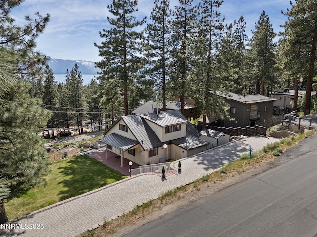 605 Jerry Dr, Zephyr Cove, NV 89448 - view of subject property featuring mountains