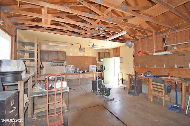 35 Count Fleet Ct, Reno, NV 89502 - garage featuring a workshop area