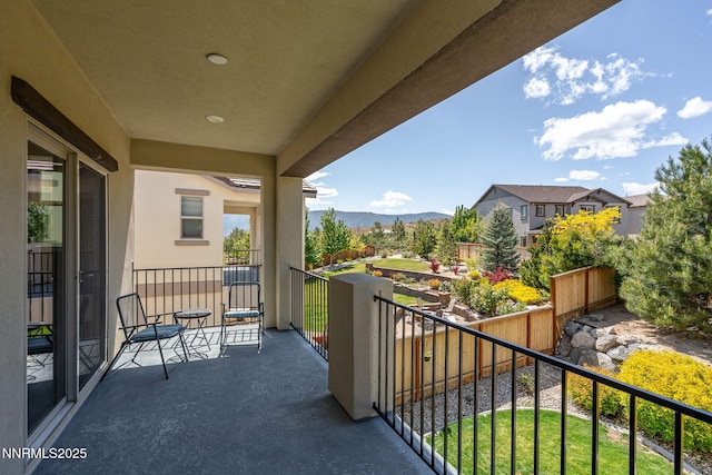 1775 Samantha Crest Trl, Reno, NV 89523 - balcony featuring a mountain view