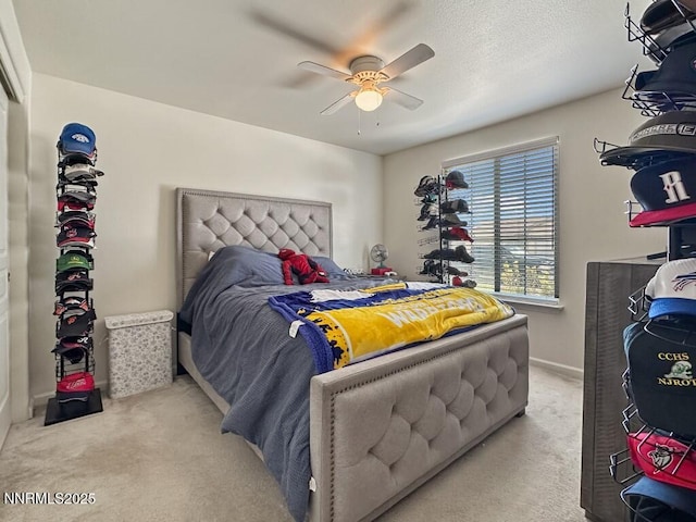 2657 Elizabeth Pkwy, Fallon, NV 89406 - carpeted bedroom featuring baseboards and a ceiling fan