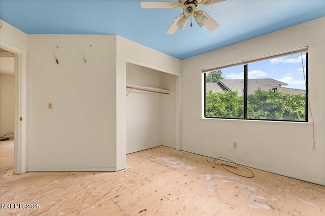 1372 Laser Ct, Sparks, NV 89436 - unfurnished bedroom featuring a closet and a ceiling fan