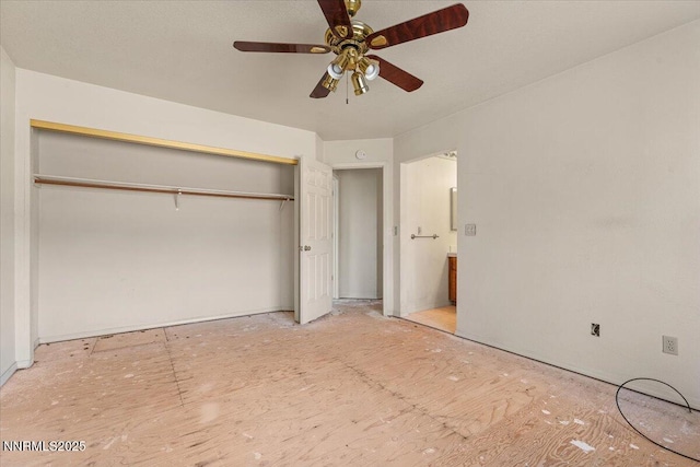 1372 Laser Ct, Sparks, NV 89436 - unfurnished bedroom with a closet, ceiling fan, and ensuite bathroom