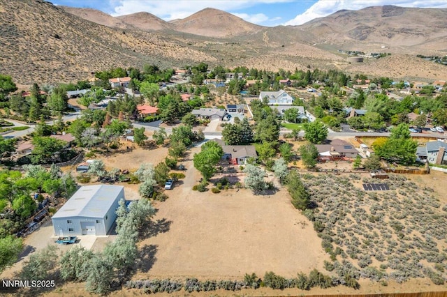 1809 Franklin Rd, Carson City, NV 89706 - aerial view of a mountain backdrop