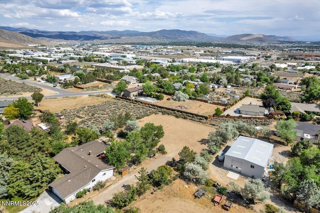 1809 Franklin Rd, Carson City, NV 89706 - aerial perspective of suburban area with a mountainous background