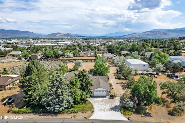 1809 Franklin Rd, Carson City, NV 89706 - drone / aerial view of a mountainous background