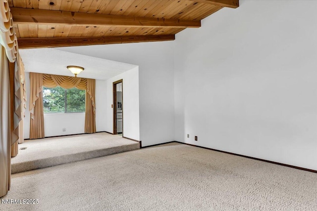 1809 Franklin Rd, Carson City, NV 89706 - unfurnished room with wood ceiling, carpet floors, and baseboards