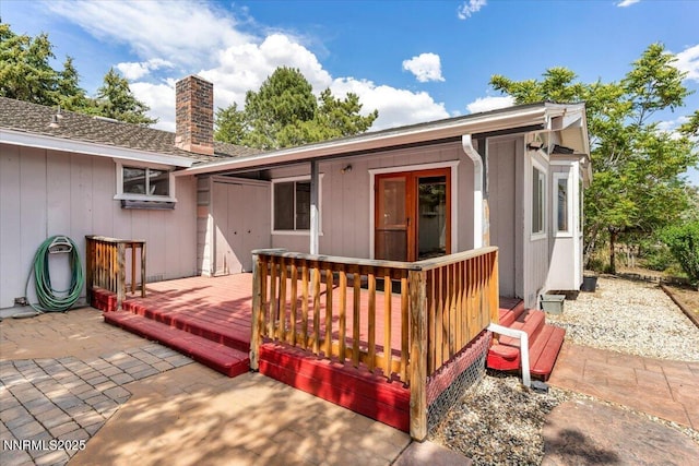 1809 Franklin Rd, Carson City, NV 89706 - view of wooden terrace