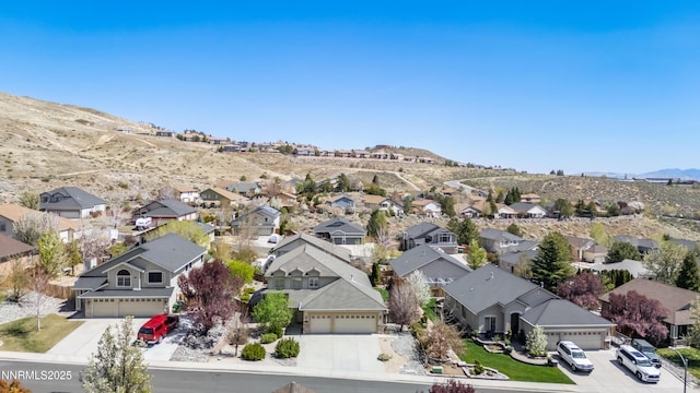 2978 Fox Trail Dr, Reno, NV 89523 - aerial view of residential area featuring mountains