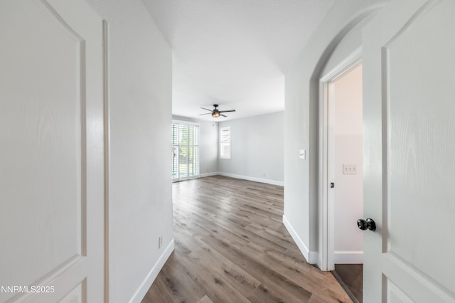 2978 Fox Trail Dr, Reno, NV 89523 - empty room featuring wood finished floors and a ceiling fan