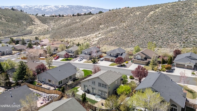 2978 Fox Trail Dr, Reno, NV 89523 - aerial view of residential area featuring mountains