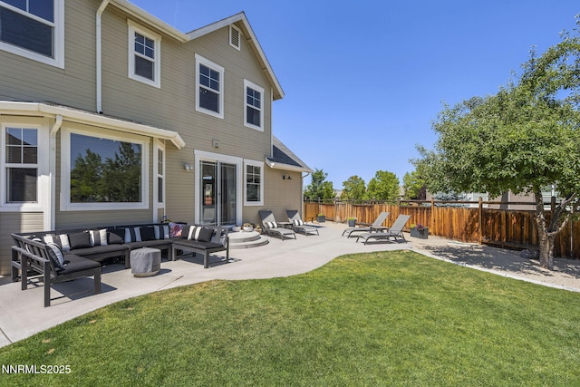 3128 Wild Iris Ct, Sparks, NV 89436 - back of property featuring outdoor lounge area and a patio area