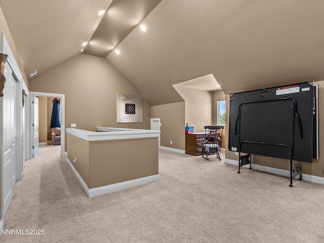 4903 Killdeer Rd, Carson City, NV 89701 - bonus room with light carpet and lofted ceiling