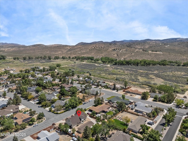 4903 Killdeer Rd, Carson City, NV 89701 - aerial view of property's location featuring mountains and nearby suburban area