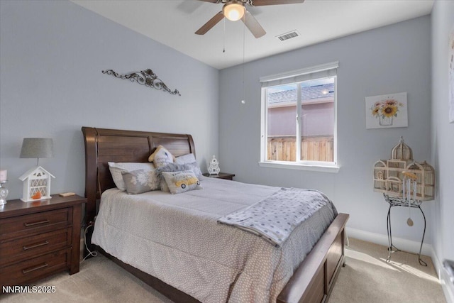 7324 Continuum Dr, Reno, NV 89506 - bedroom featuring light carpet and ceiling fan
