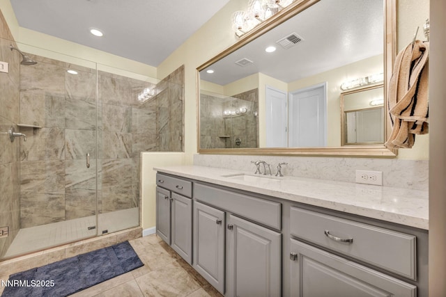 2222 Nasrullah Ln, Reno, NV 89521 - bathroom with a shower stall and vanity