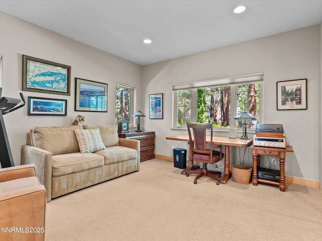 275 Deer Ct, Incline Village, NV 89451 - carpeted office space featuring plenty of natural light and recessed lighting