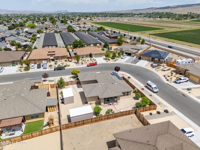 698 Raptor Way, Fernley, NV 89408 - aerial perspective of suburban area with a mountainous background