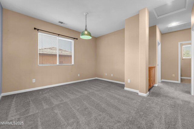 10509 Yuba Ct, Reno, NV 89521 - carpeted empty room with attic access and baseboards