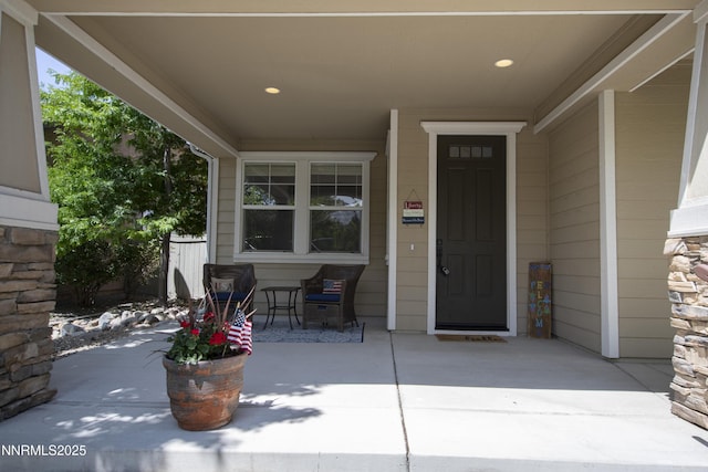 10509 Yuba Ct, Reno, NV 89521 - entrance to property with a porch