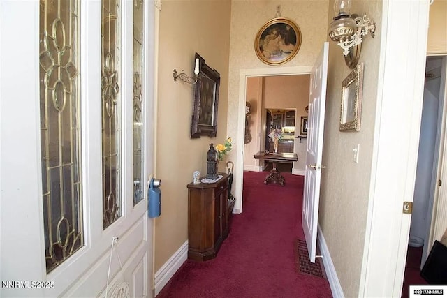 1016 S C St, Virginia City, NV 89440 - hall with carpet floors and baseboards