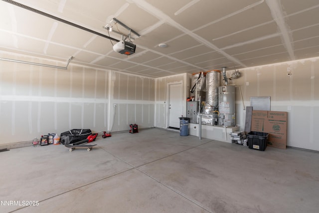 102 Halite Dr, Dayton, NV 89403 - garage featuring secured water heater and a garage door opener