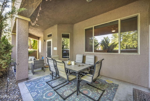 9900 Wilbur May Pkwy Apt 5102, Reno, NV 89521 - view of patio / terrace with outdoor lounge area and outdoor dining area