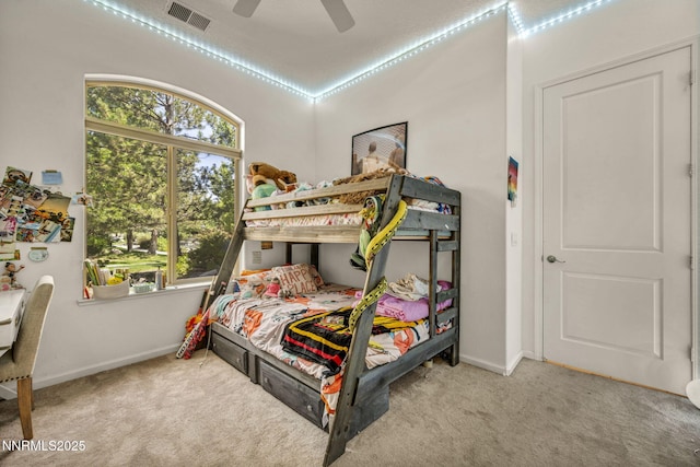 9900 Wilbur May Pkwy Apt 5102, Reno, NV 89521 - bedroom featuring multiple windows, carpet, and a ceiling fan