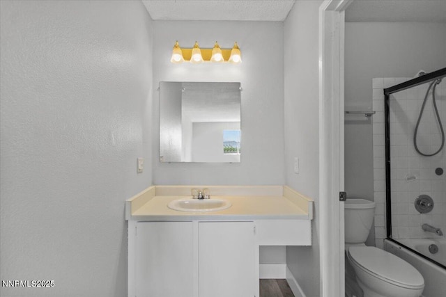 2090 Highview Ct Unit 7, Reno, NV 89512 - bathroom featuring vanity, washtub / shower combination, and a textured ceiling