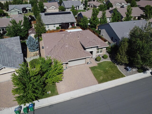 4883 Brunello Dr, Sparks, NV 89436 - aerial perspective of suburban area