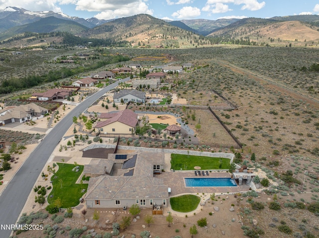 5427 Salmon River Ct, Reno, NV 89511 - aerial view of property's location featuring mountains